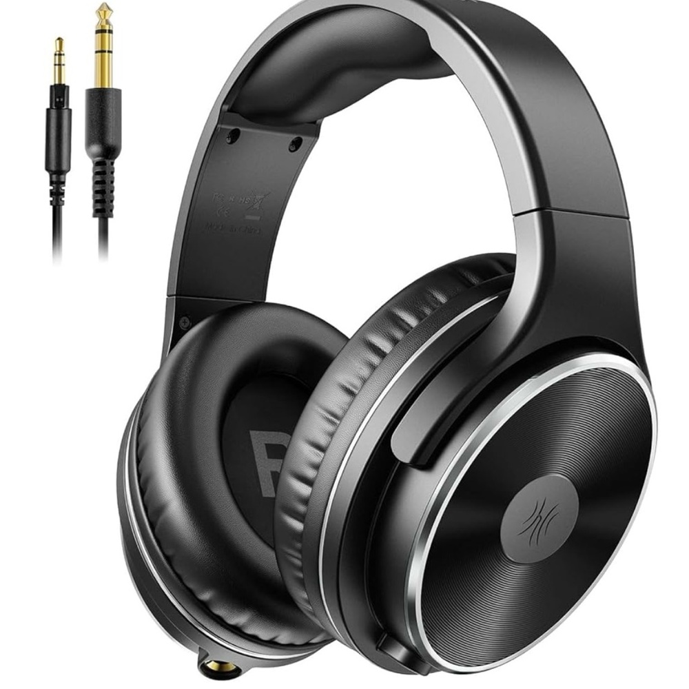 Wireless Over-Ear Headphones - Black